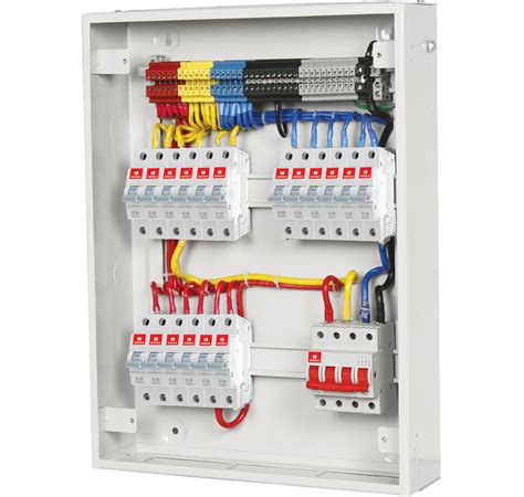 single phase distribution panel box|single phase electrical distribution board.